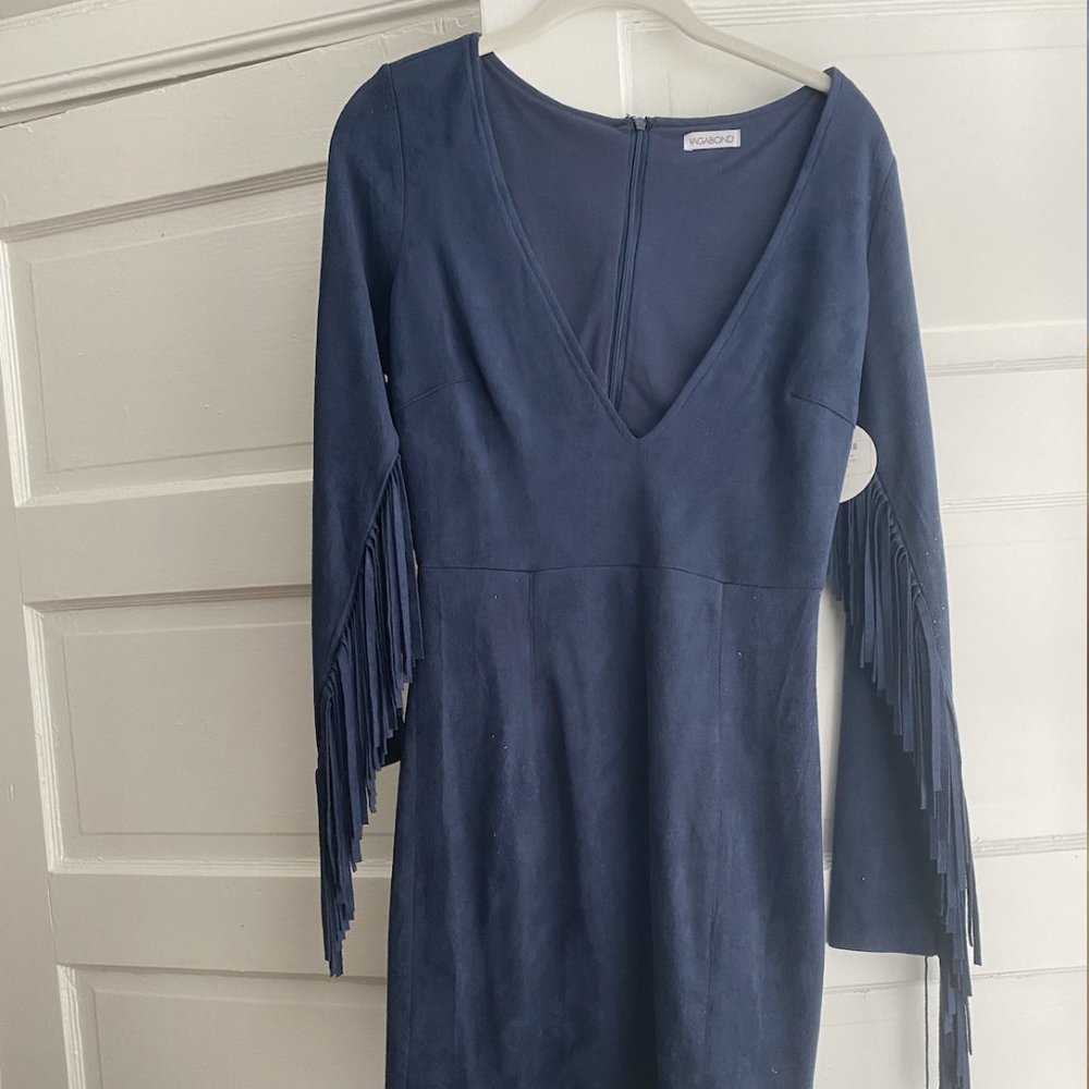 NWT Suede mini dress